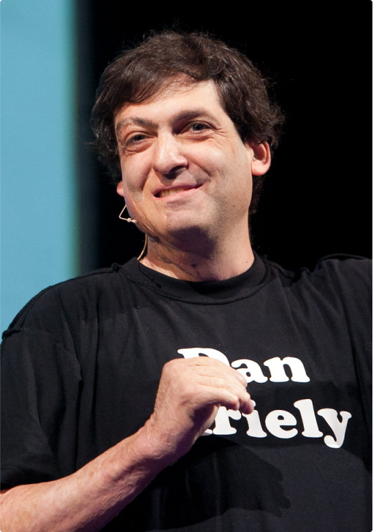 Dan Ariely speaking at a conference